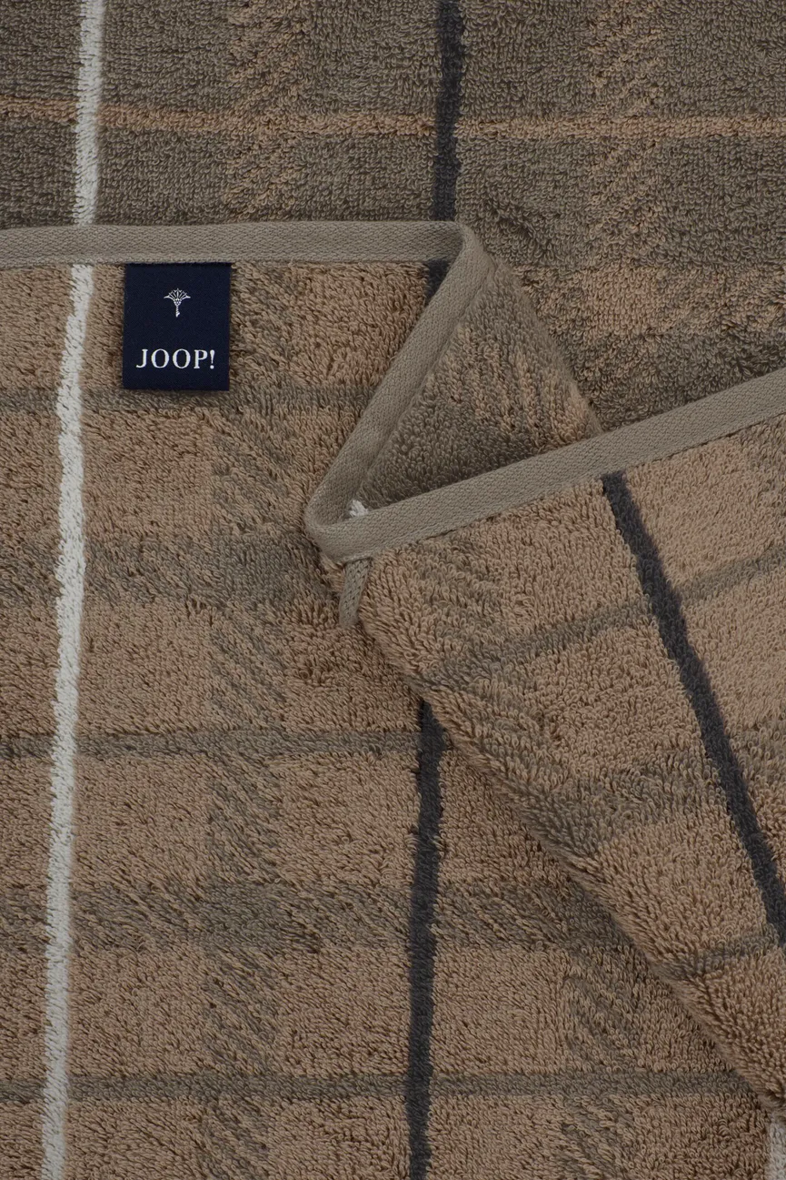 Duschtuch Contour Checked detail