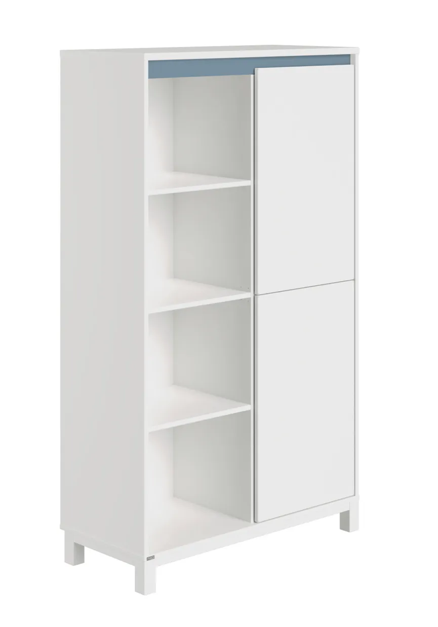 Standregal 2-trg. material_farbe