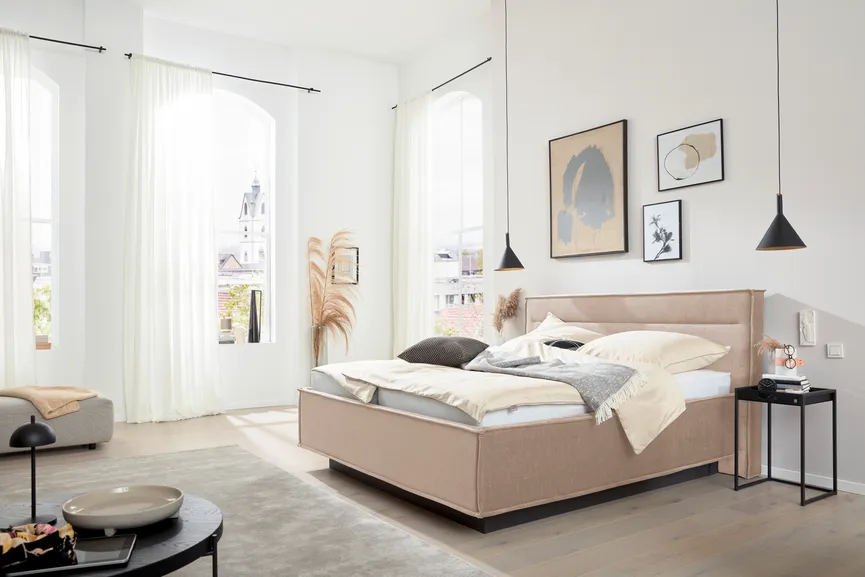 Polsterbett, LF 180x200 cm milieu