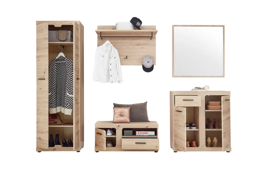 Garderobenbank detail