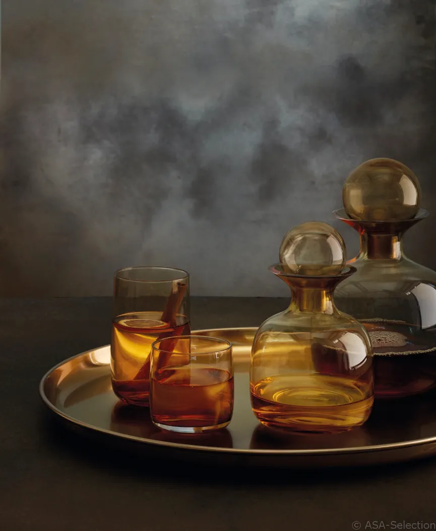 Karaffe "Sarabi" 750 ml amber milieu