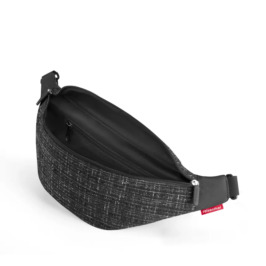 City Beltbag "bouclé black" detail