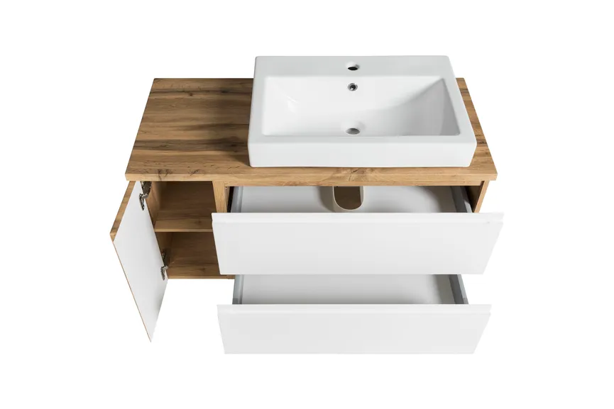 Waschtischunteschrank rechts detail