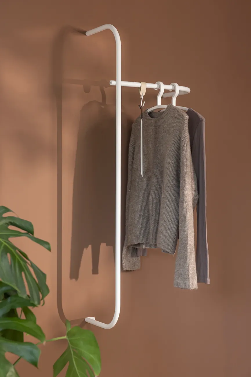 Wandgarderobe detail
