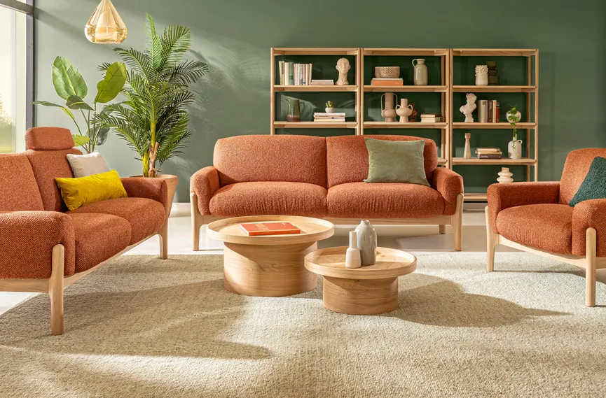 Mika Sofa 2x84cm oF milieu