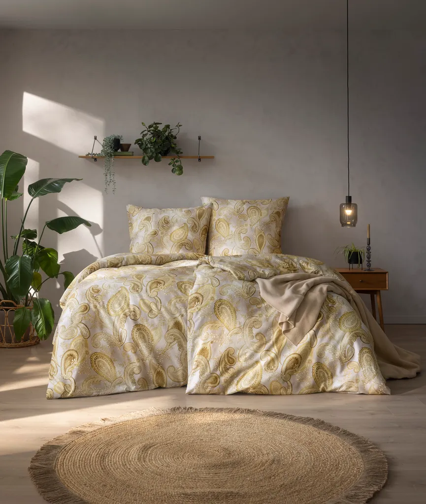 Satin-Bettw. Ticiana 135x200 milieu