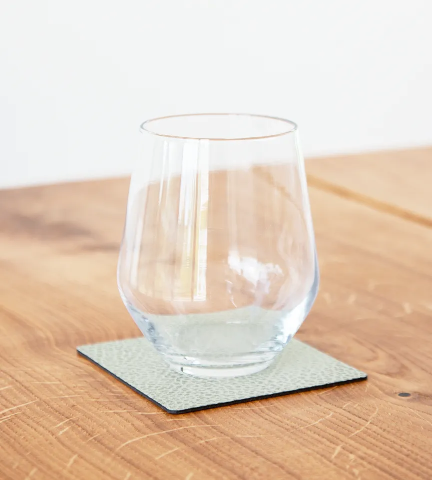 Glasuntersetzer "Hippo Square" milieu