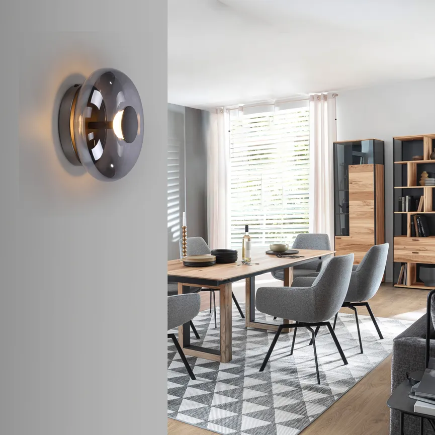 Wand-u.Deckenleuchte "POSH" milieu