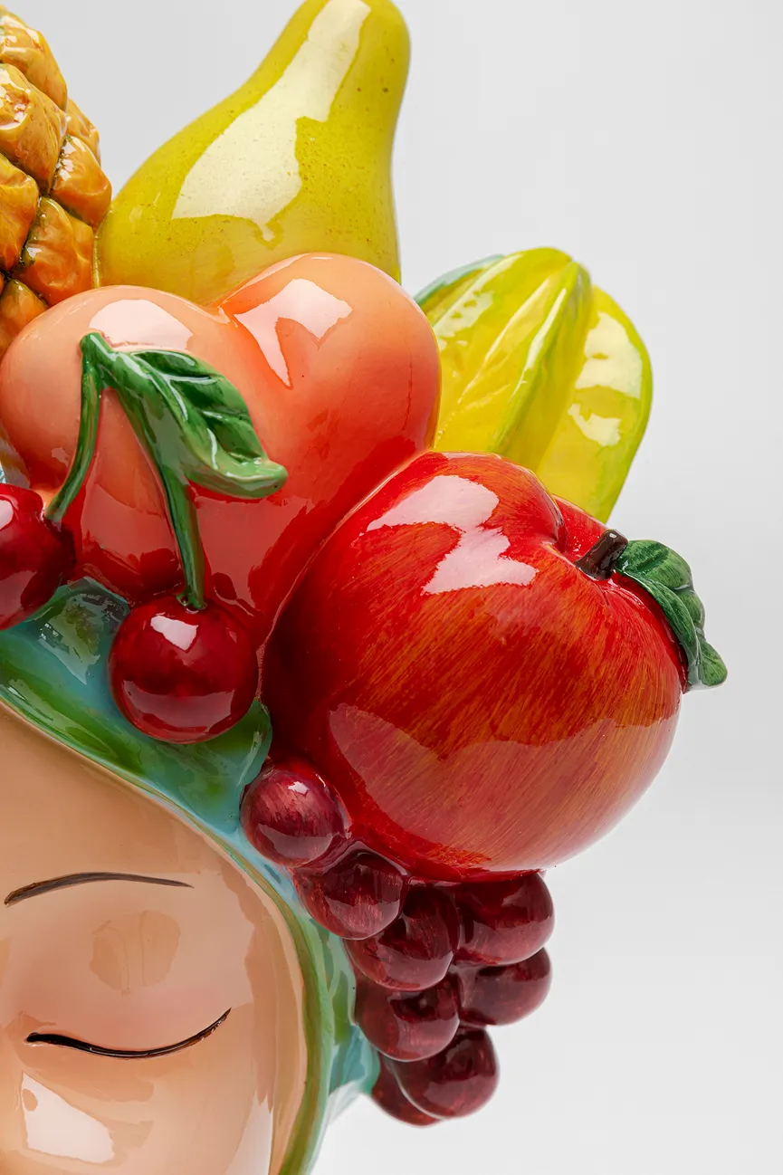 Vase "Fruity" Früchte detail