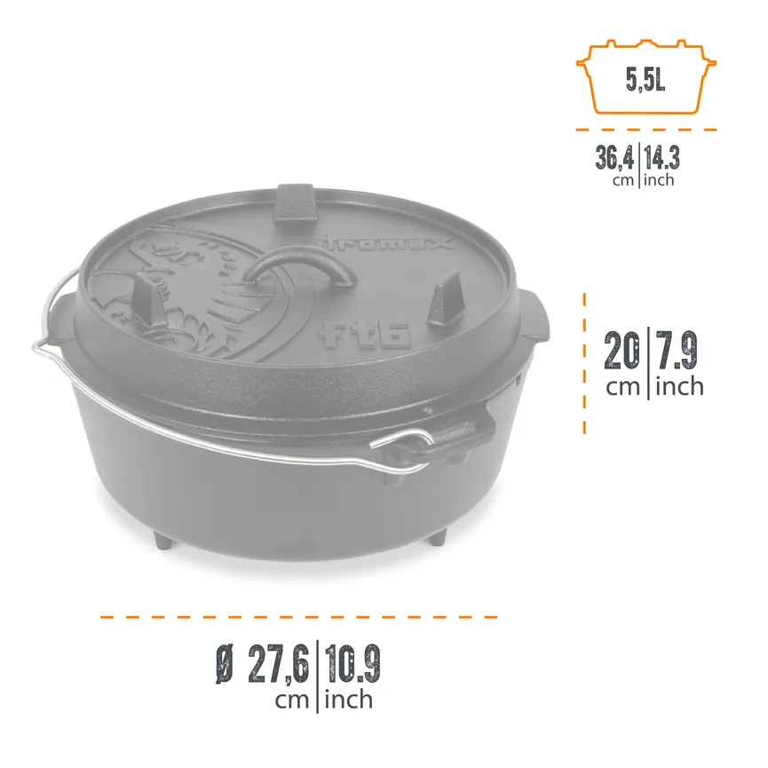Dutch Oven FT6 detail