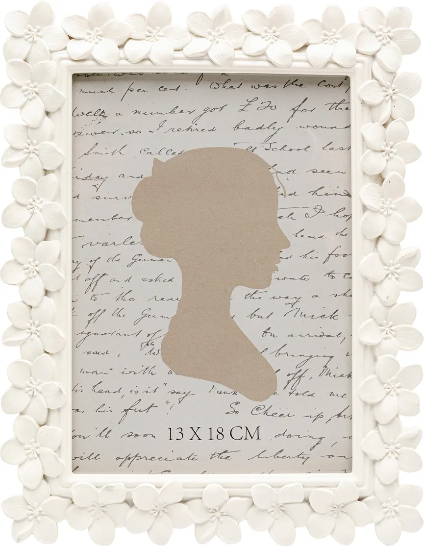 Bilderrahmen "Flores" weiß hauptaufnahme