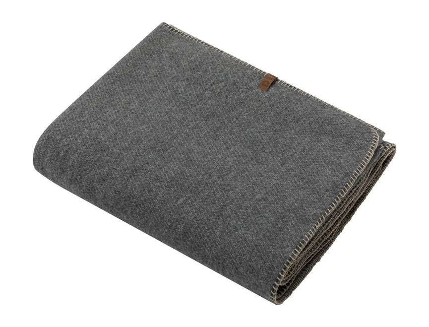 Wolldecke Merano "uni" detail