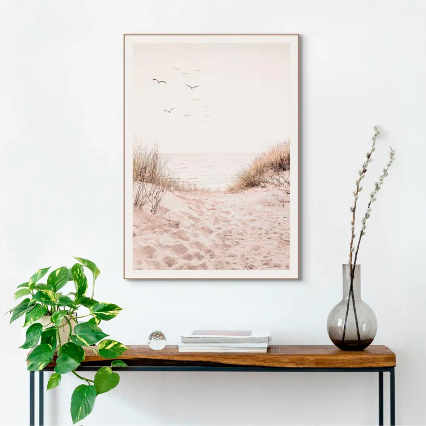 Bild gerahmt "Dunepath" milieu