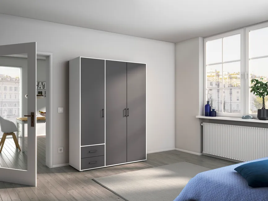 Drehtürenschrank 3-trg. milieu