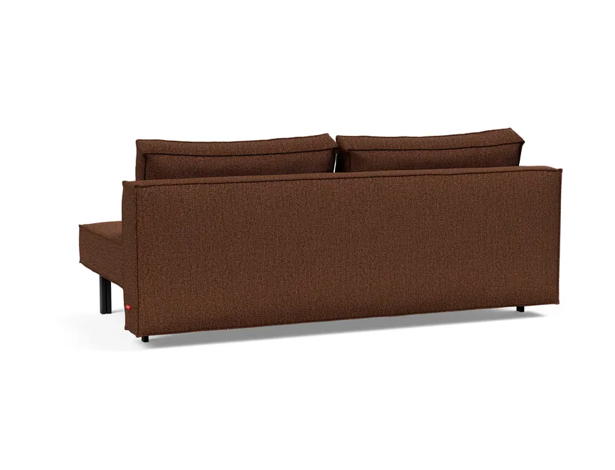 Klappsofa Metall schwarz detail