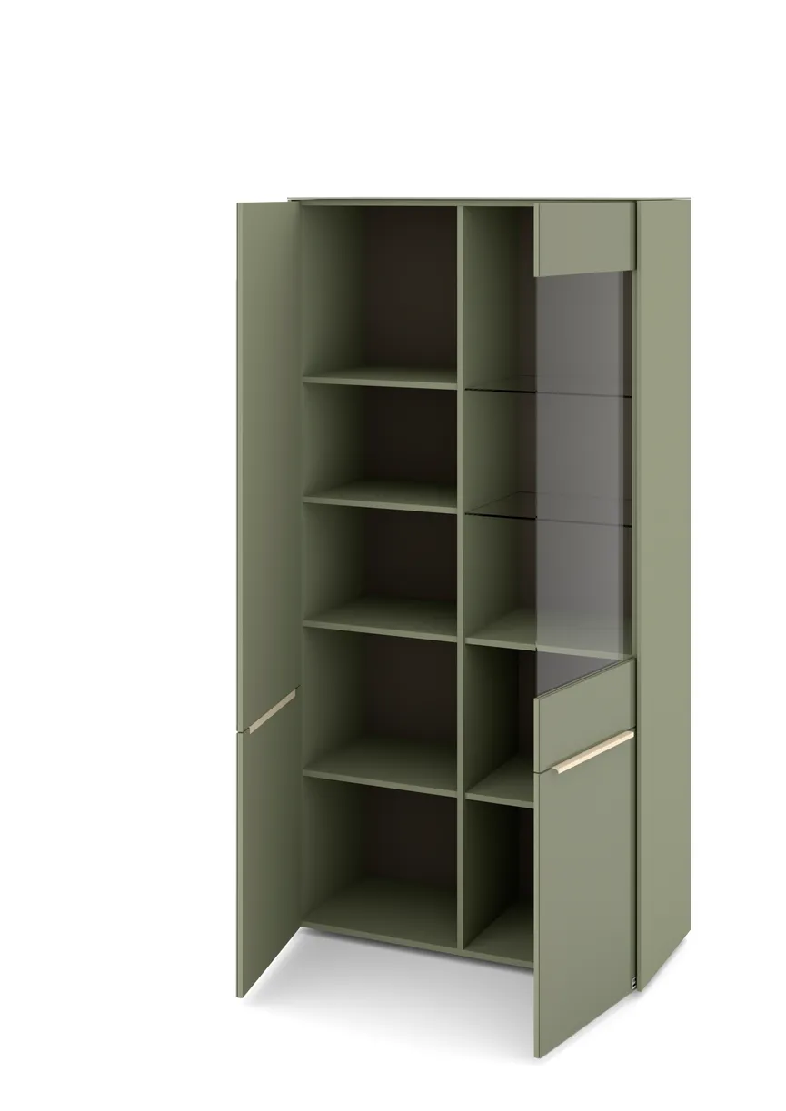 Vitrinenschrank detail