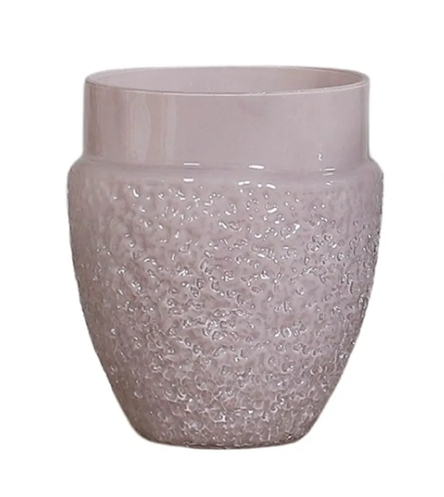 Glasvase mauve hauptaufnahme