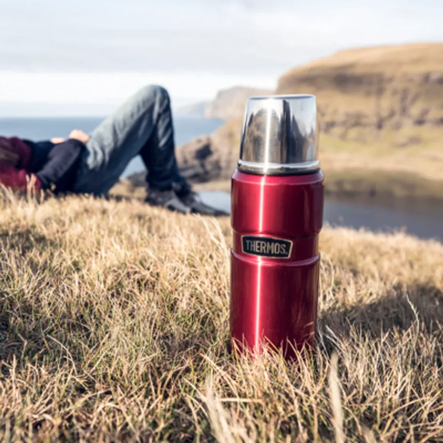 Thermosflasche Stainless King milieu