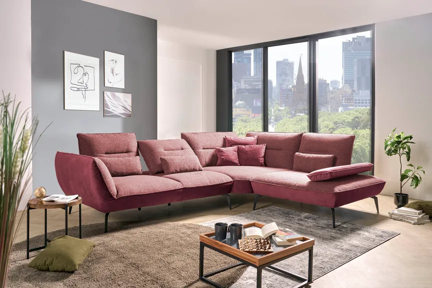 Ecksofa groß detail