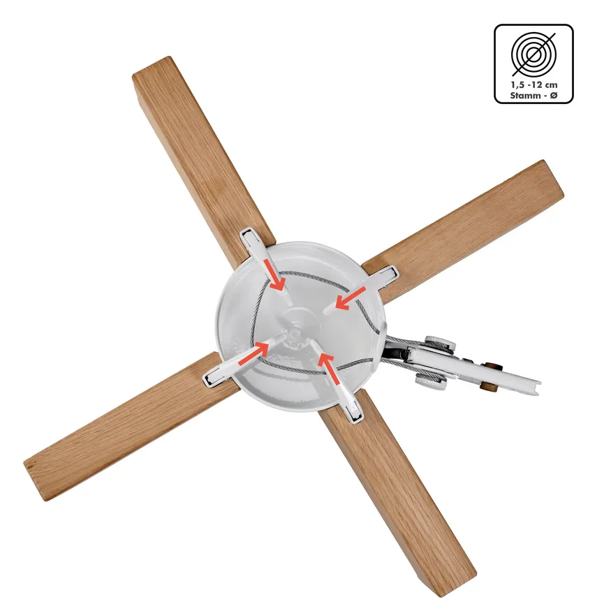 Christbaumständer "Kopenhagen" detail