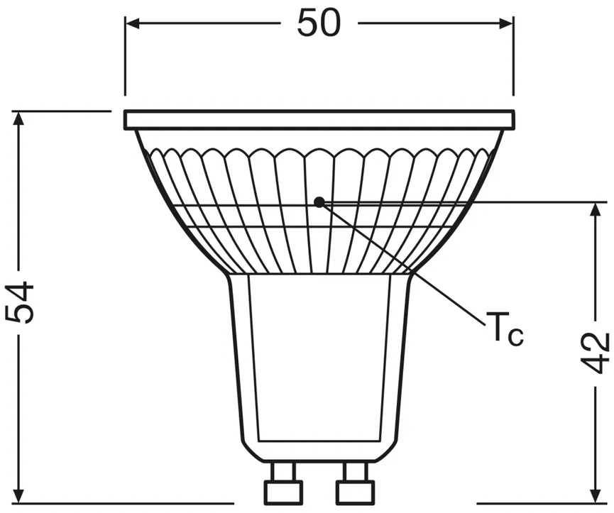 GU10/2,6W LED Strahler detail