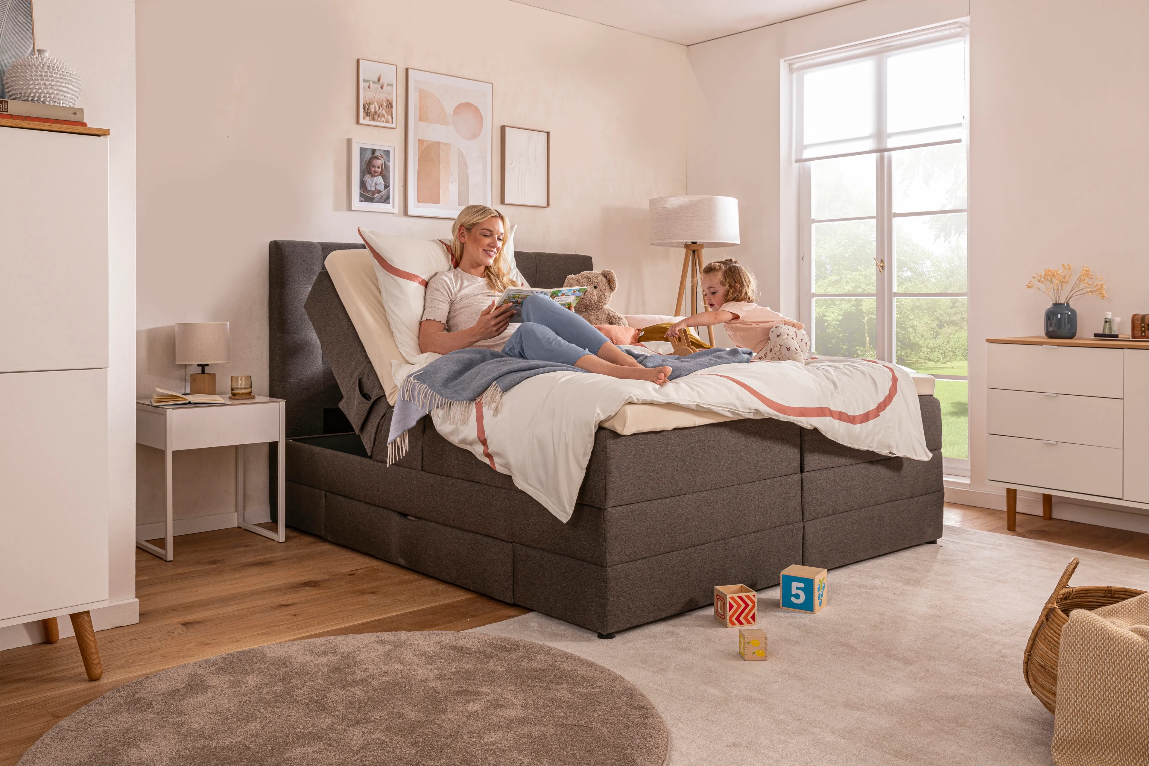 Boxspringbett Lund 180 x 200 cm