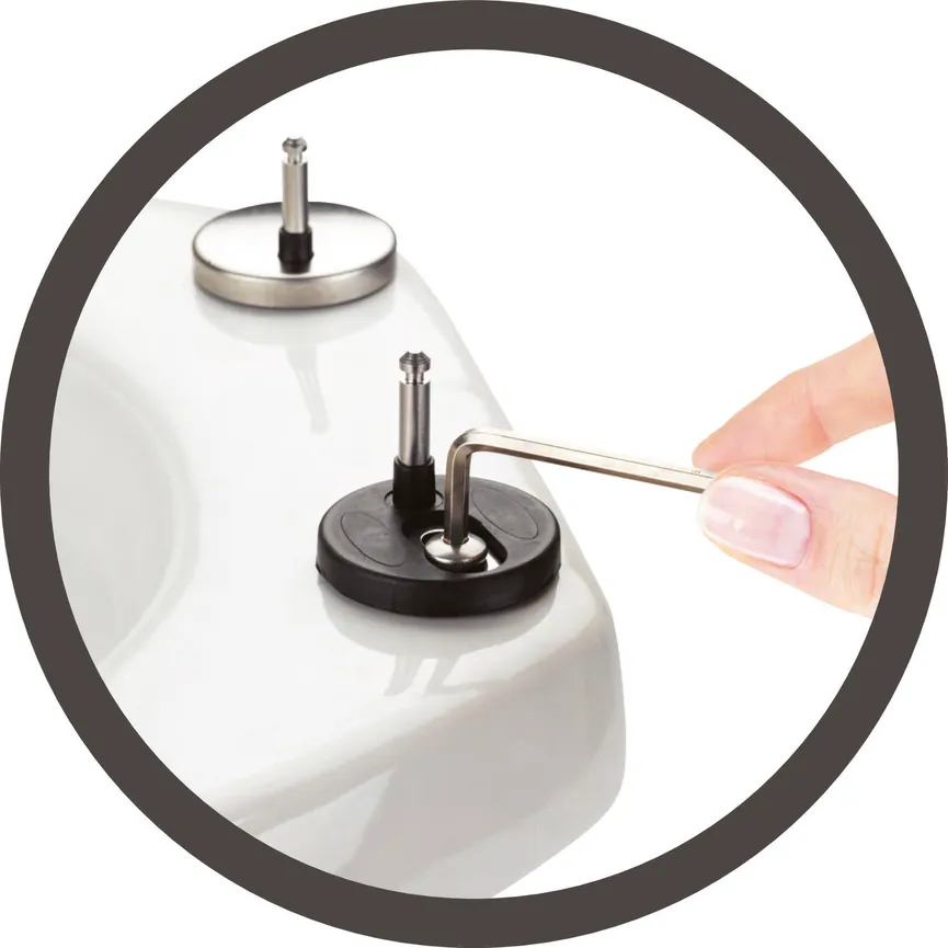 WC-Sitz Kos Thermosplast detail