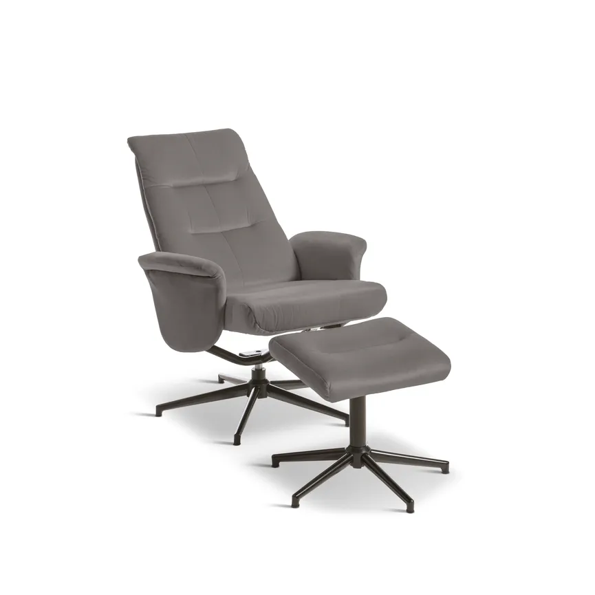 Relaxsessel + Hocker detail