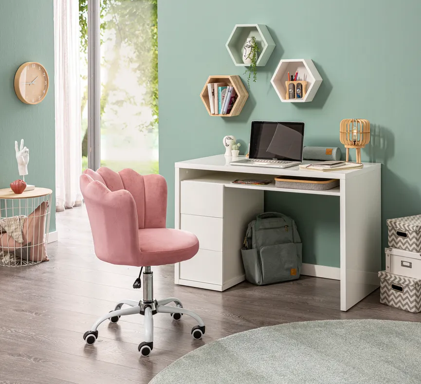 Jugenddrehstuhl pink milieu