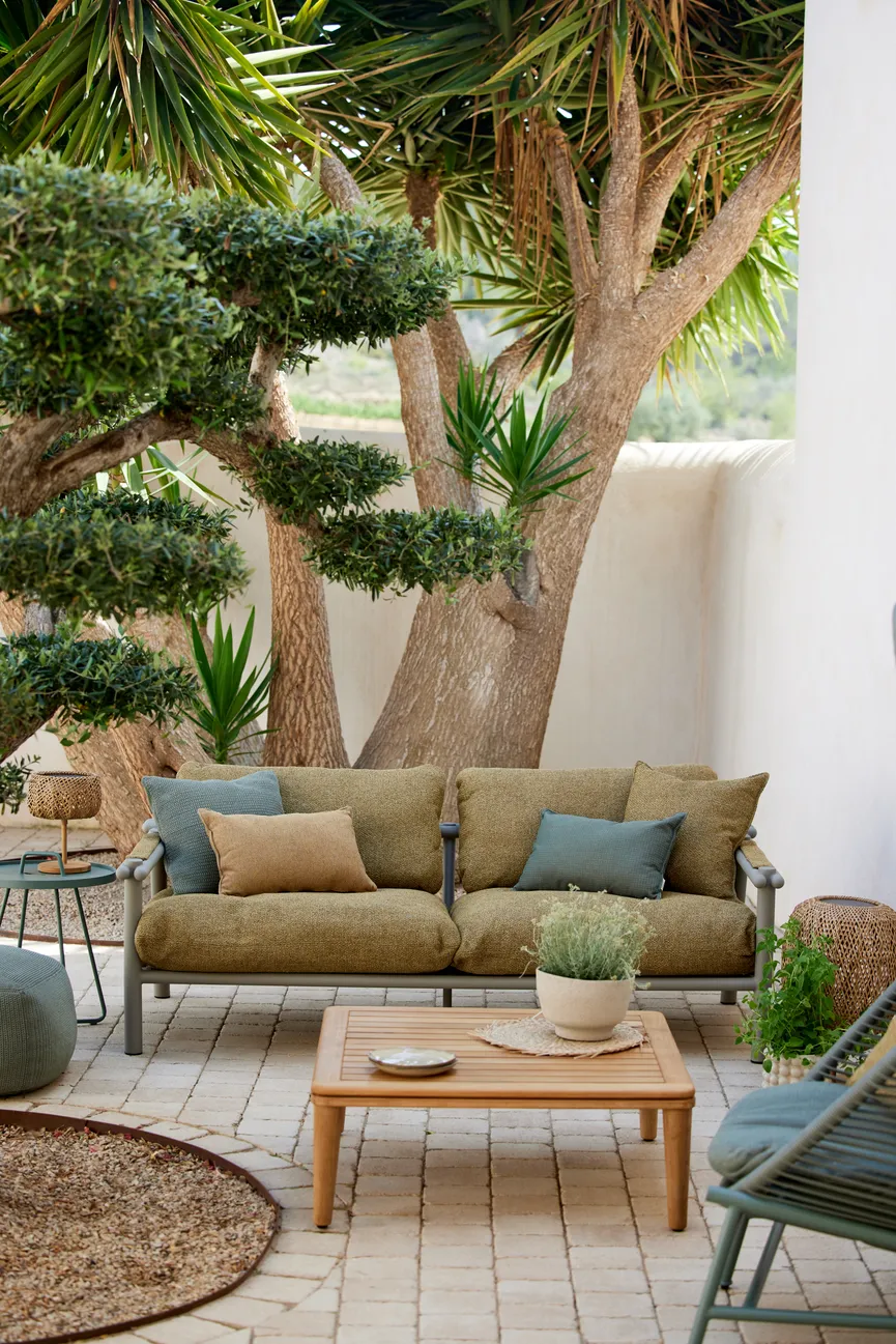 2-Sitzer Sofa milieu