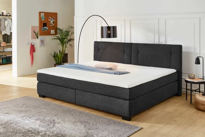Boxspringbett 240x200 cm milieu