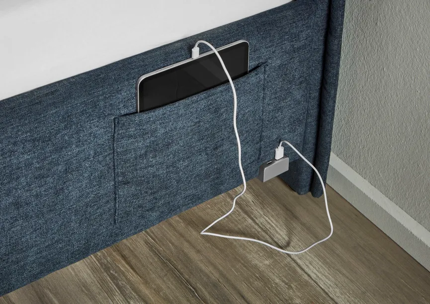 Polsterbett 90x200 cm detail