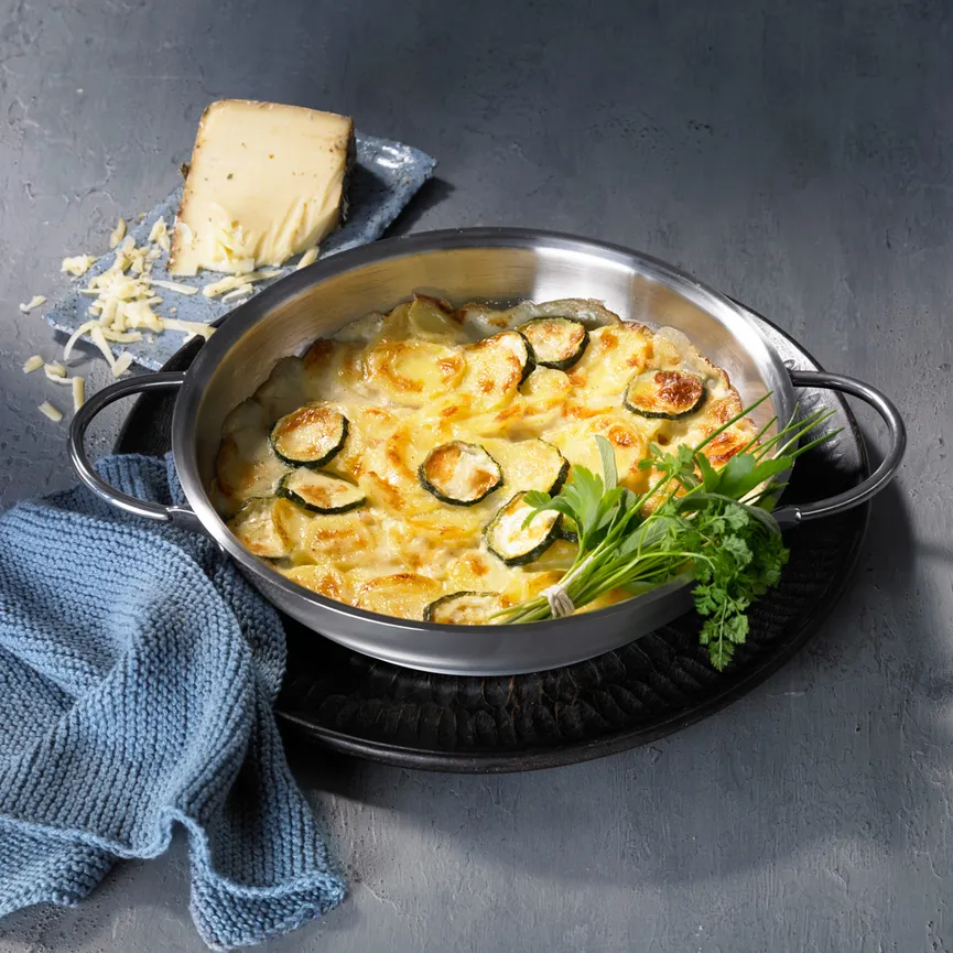 Servierpfanne Profi 24 cm o.D. milieu