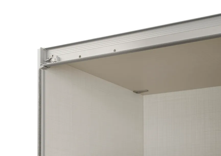 Schwebetürenschrank 3-trg. detail