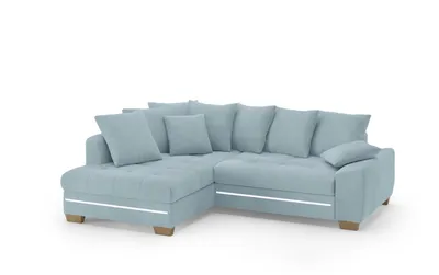 Ecksofa mit LED-Beleuchtung