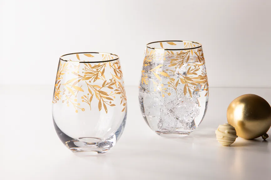 Wasserglas "Comet" 2er-Set milieu