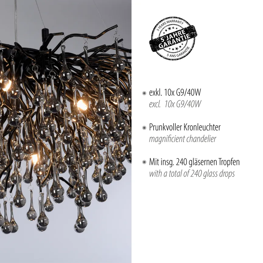 Pendelleuchte "Icicle" detail