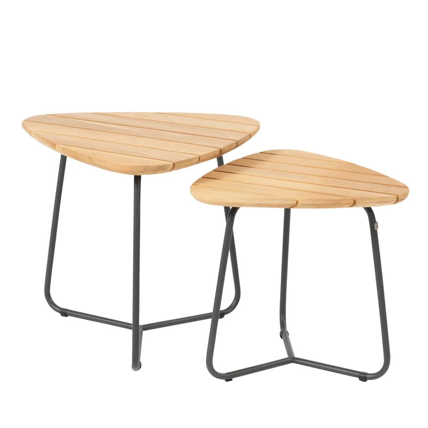 ** Set Beistelltisch VerdiTeak detail