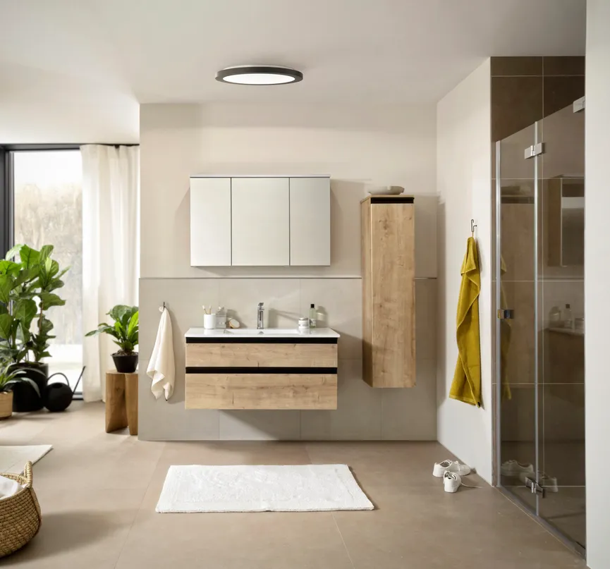Deckenleuchte "Flat" milieu