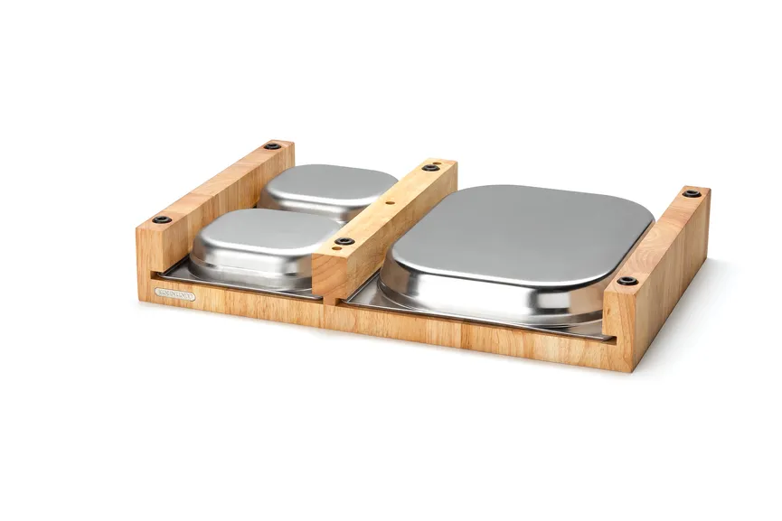 Schneidebrett m 3 Schubladen detail