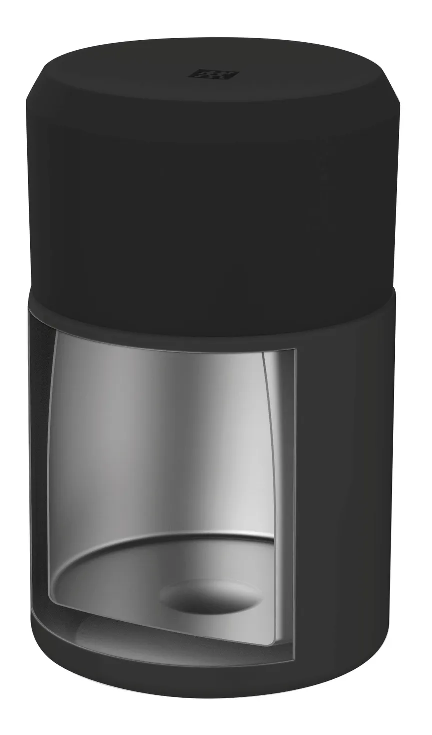 Speisegefäß 700 ml schwarz detail