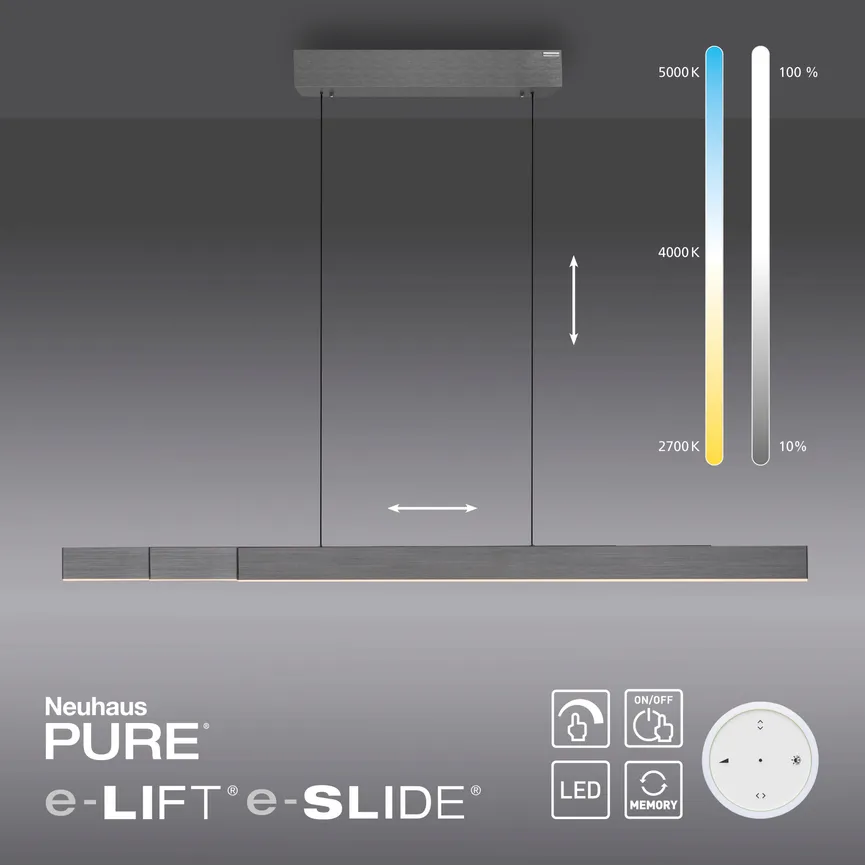 Pendelleuchte "PURE-Moto-Rise" detail