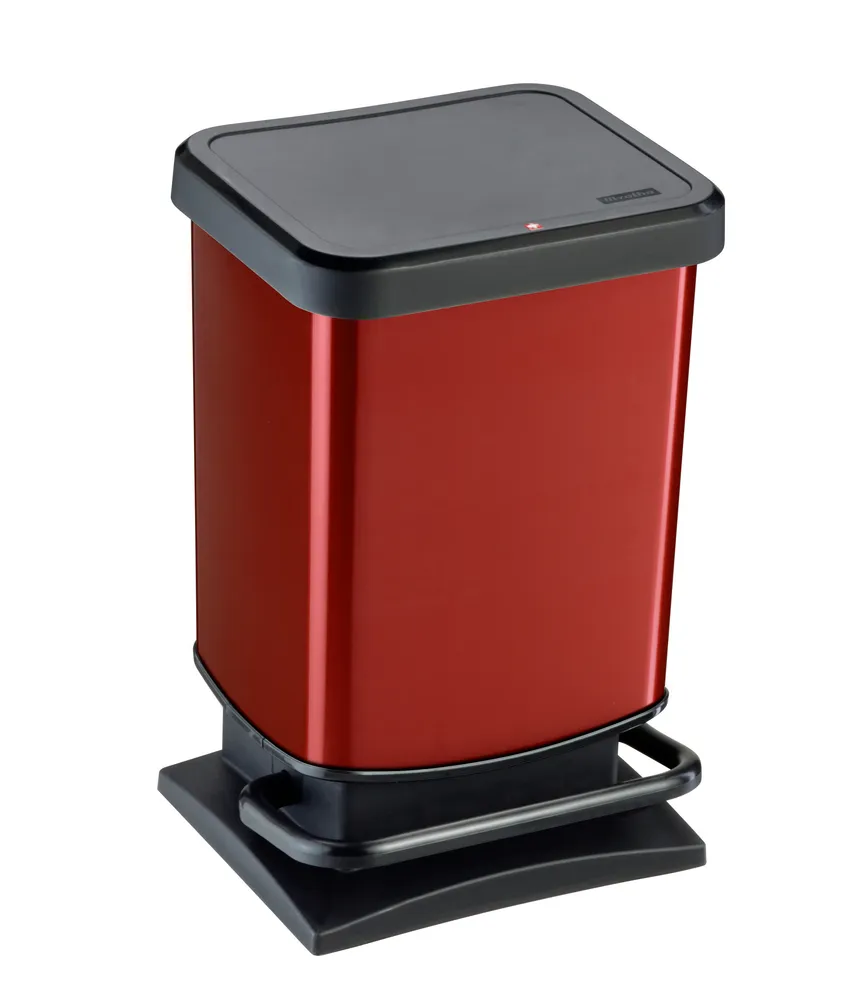 Treteimer Paso 20 l rot metal. hauptaufnahme