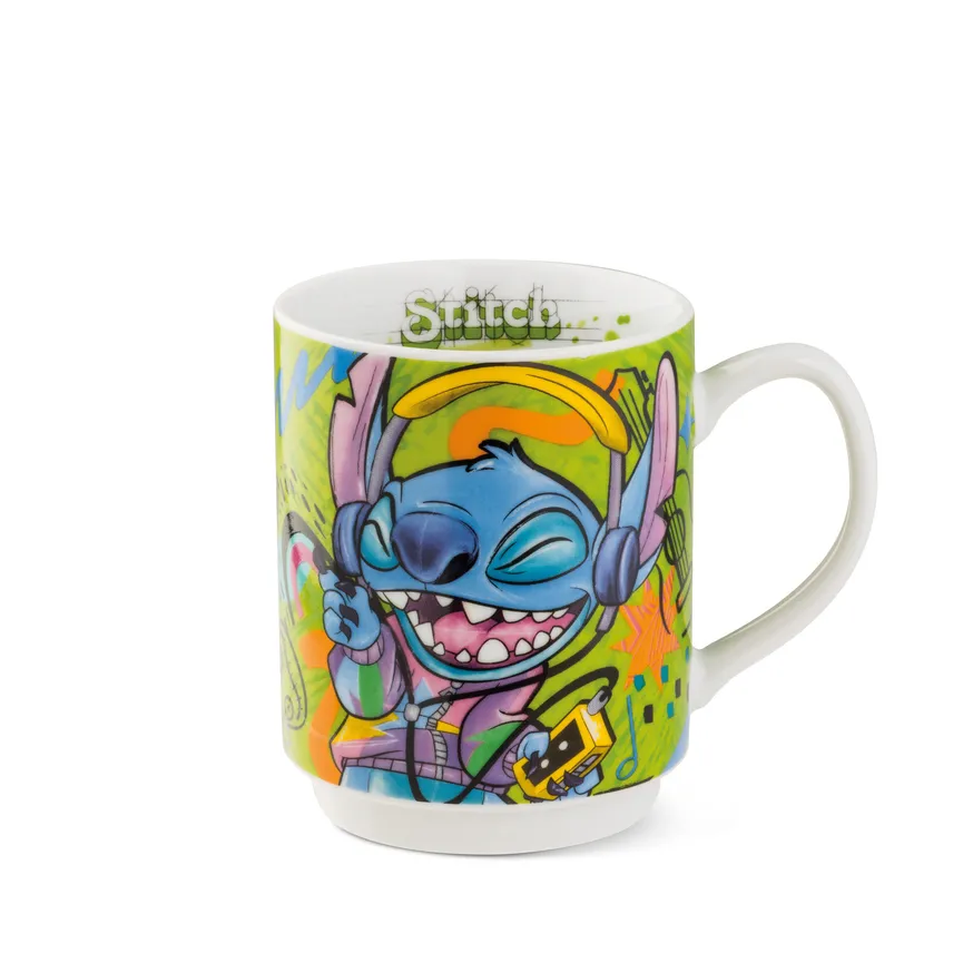 Becher "Stitch" 350 ml grün material_farbe