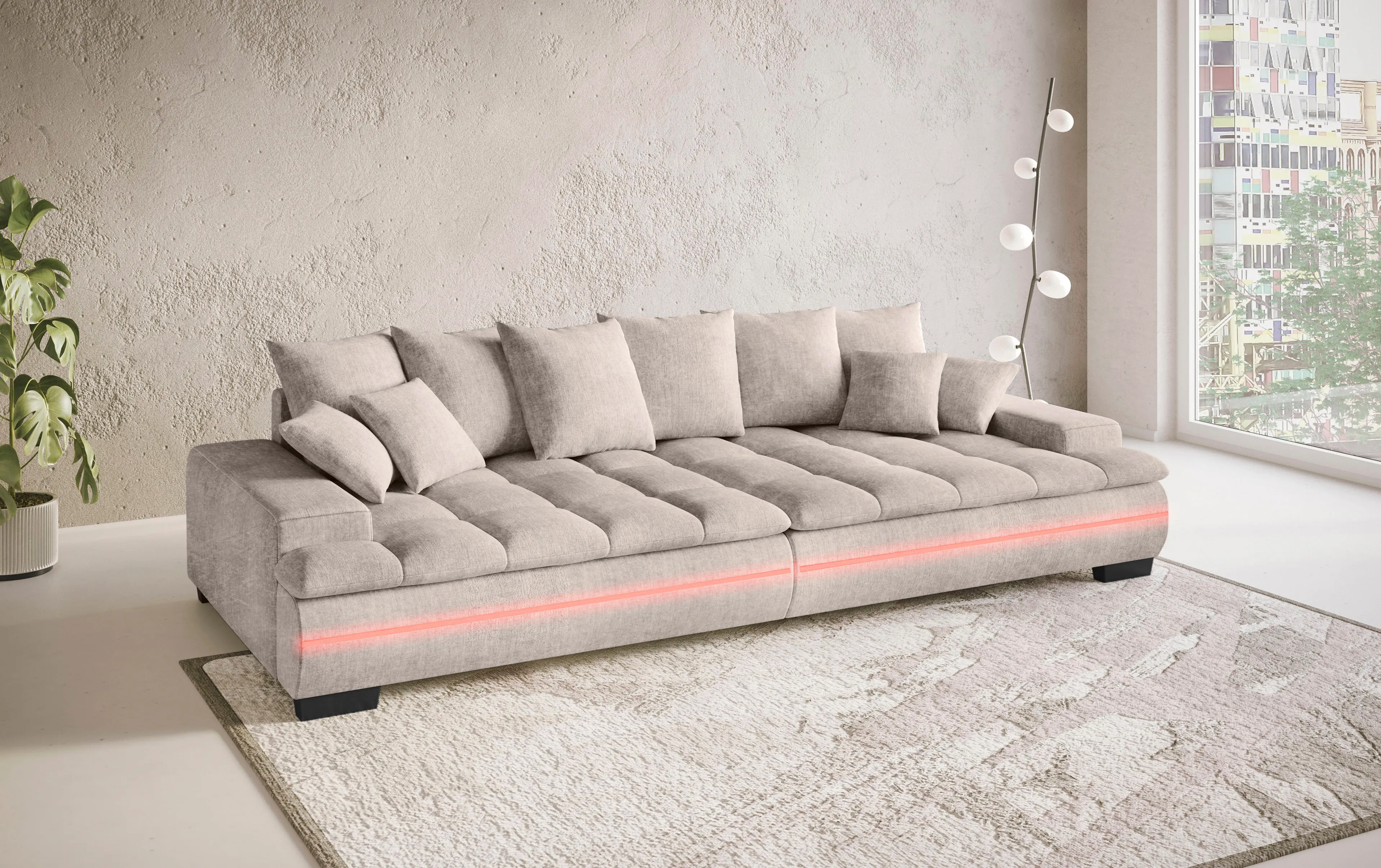 Bigsofa mit LED-Beleuchtung Haiti II
