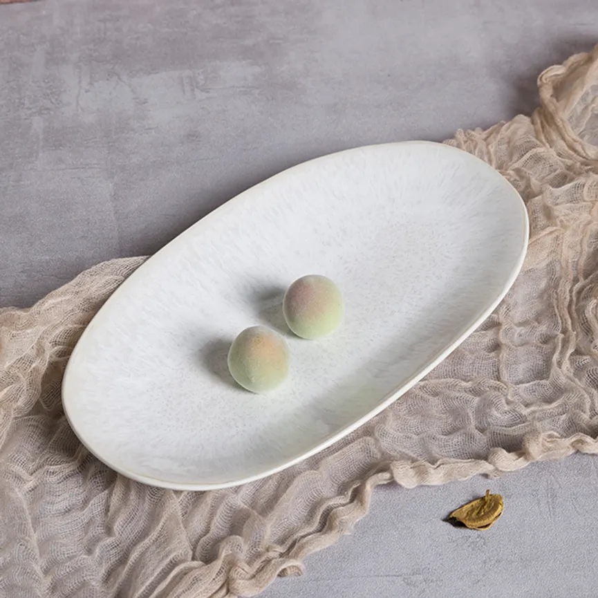 Platte "Antonia" M creme milieu