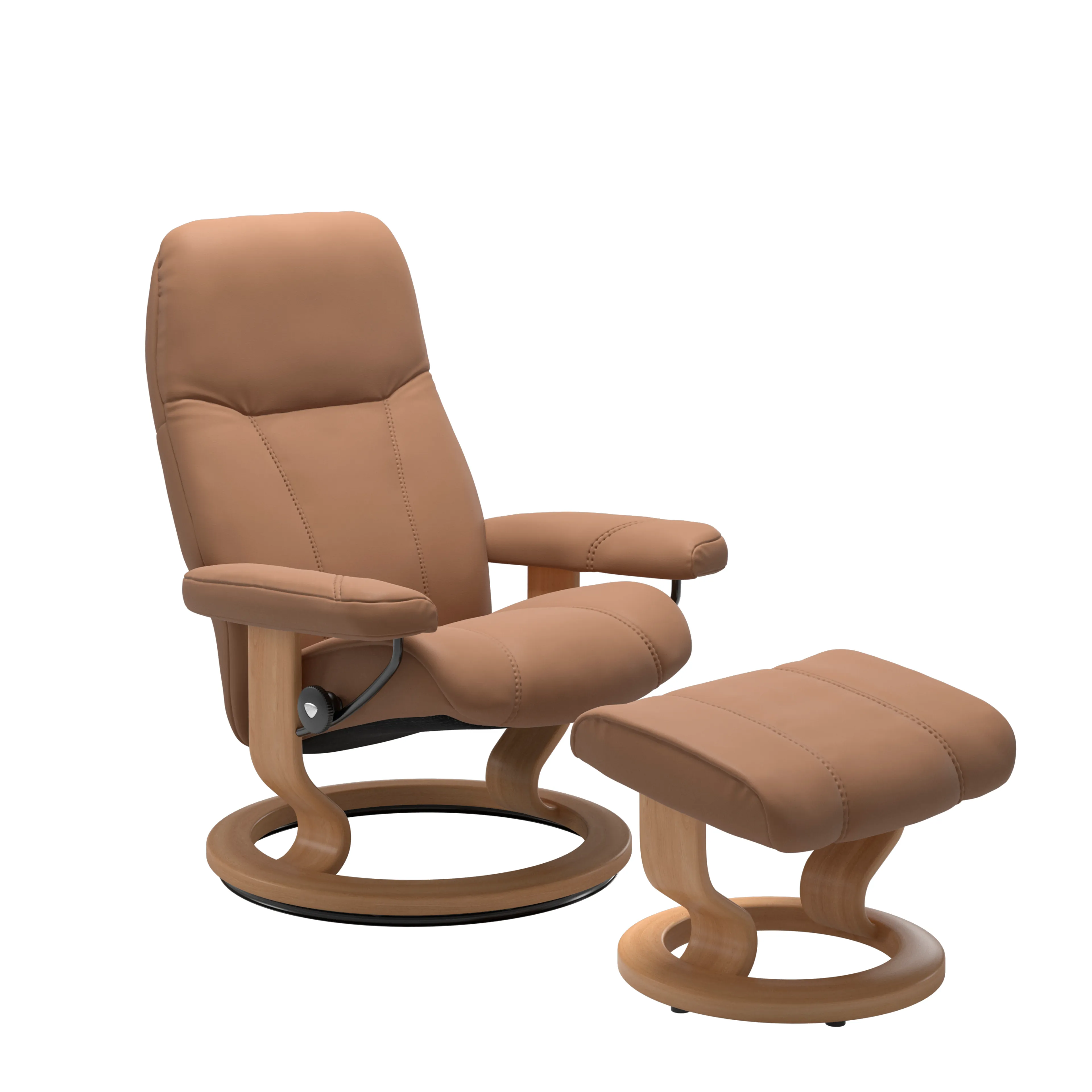 Sessel mit Hocker Consul Classic