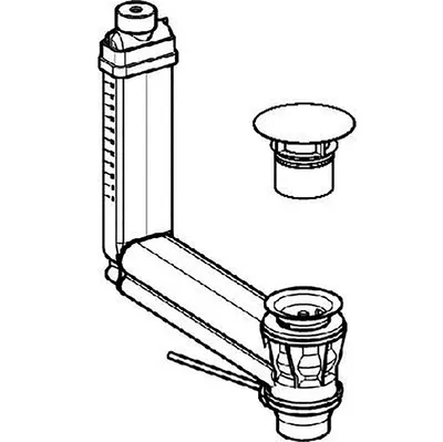 Ab- und Überlaufgarnitur