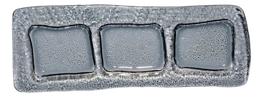 Servierschale "Nox" smoke detail