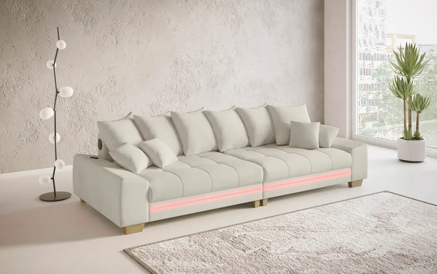 Bigsofa+LED+Soundsystem milieu